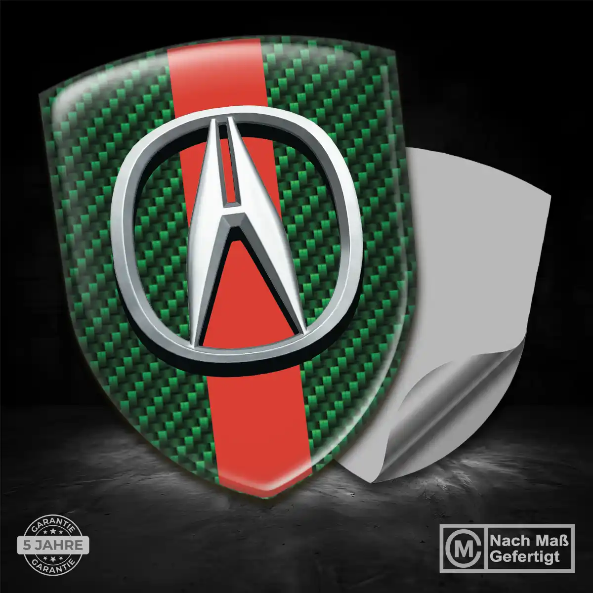 Acura Wappen Aufkleber Auto Premium-Edition