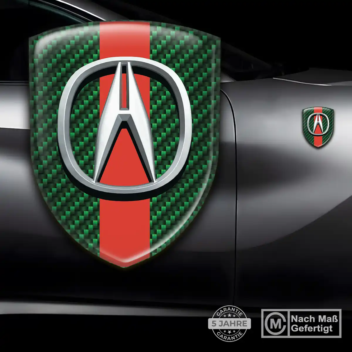 Acura Wappen Aufkleber Auto Premium-Edition