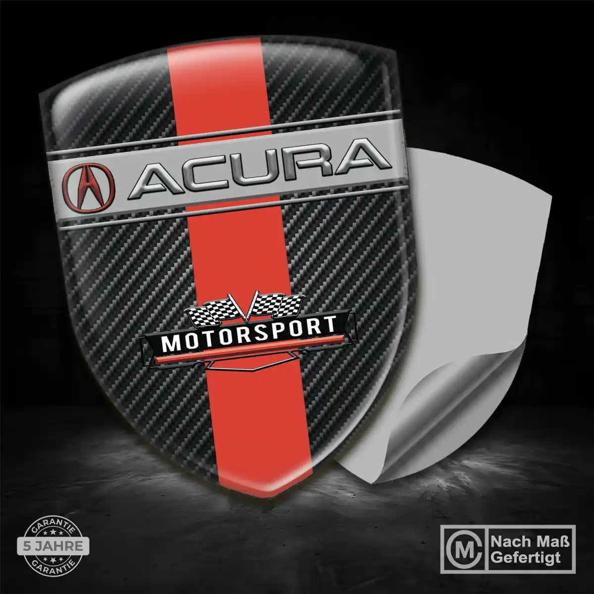Acura Wappen Aufkleber Emblem Auto Exterieurdesign