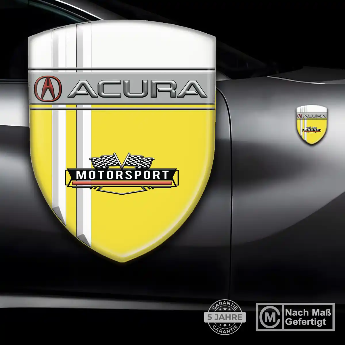 Acura Wappen Aufkleber Emblem Auto Hochwertiges Harz