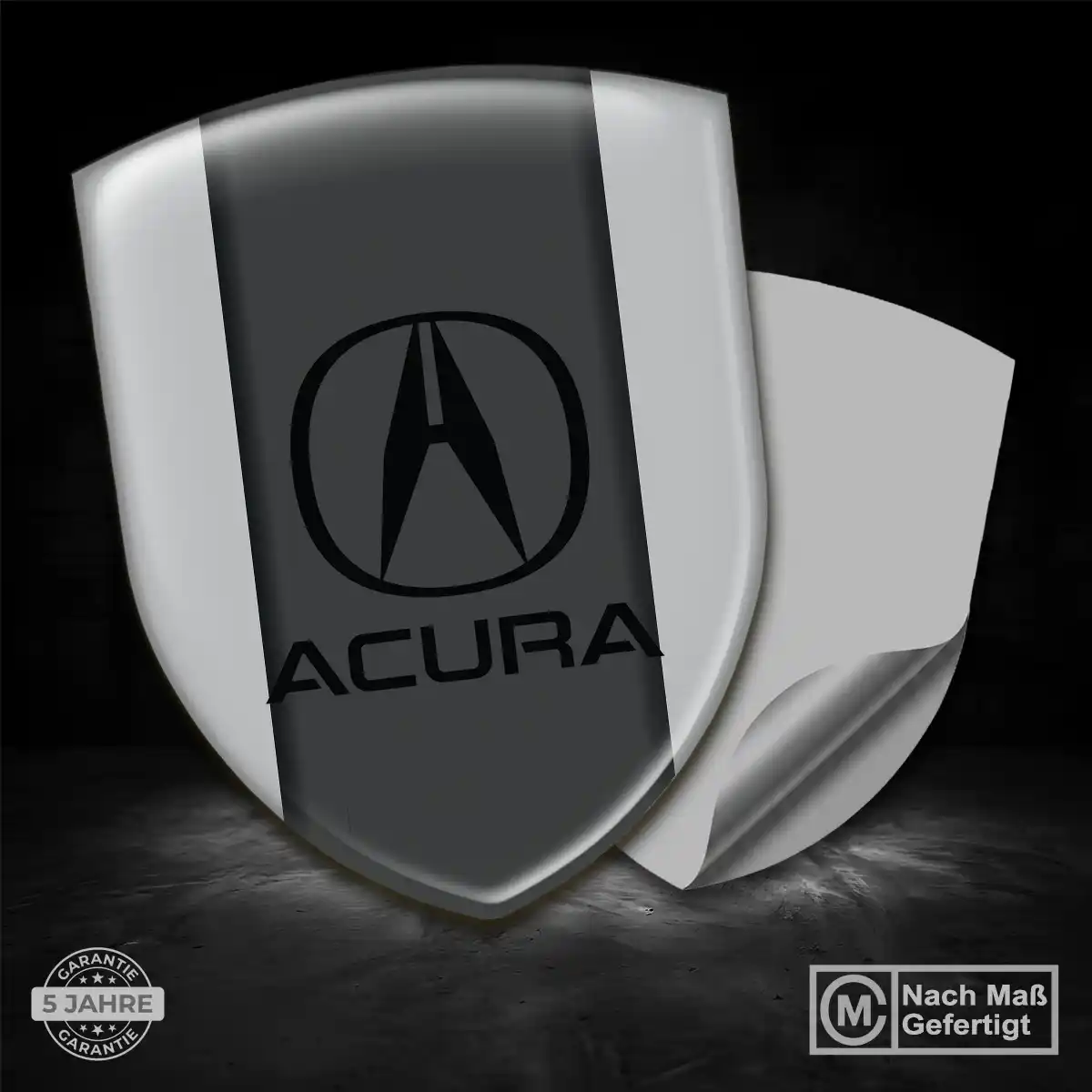 Acura Wappen Aufkleber Emblem Hochwertiges Harz