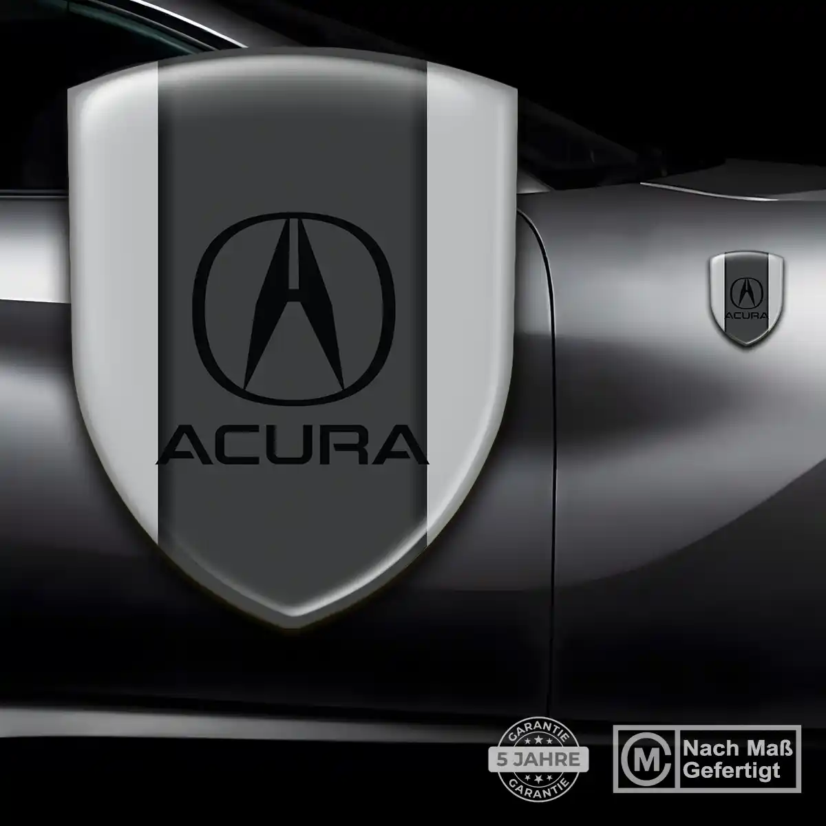 Acura Wappen Aufkleber Emblem Hochwertiges Harz