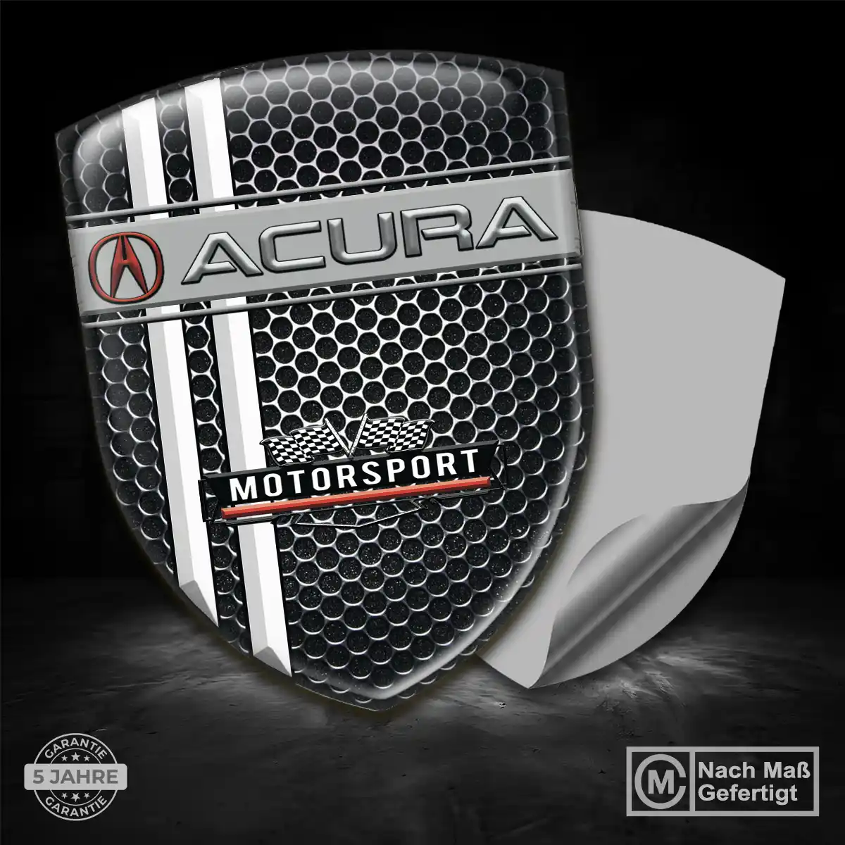 Acura Wappen Aufkleber Emblem Interieurdesign