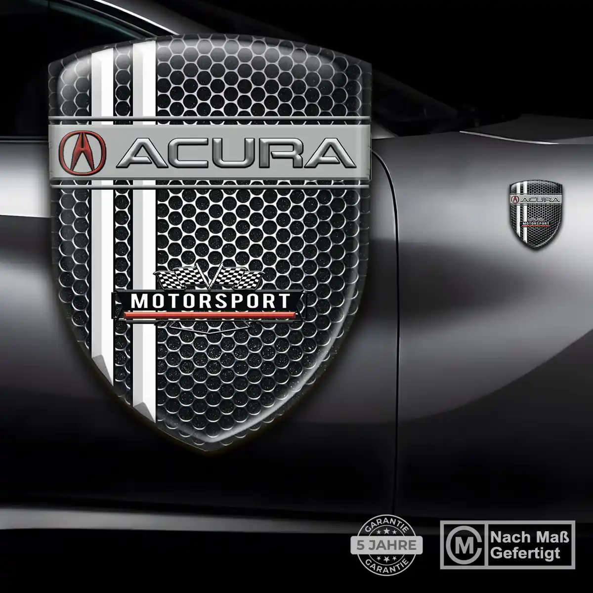 Acura Wappen Aufkleber Emblem Interieurdesign