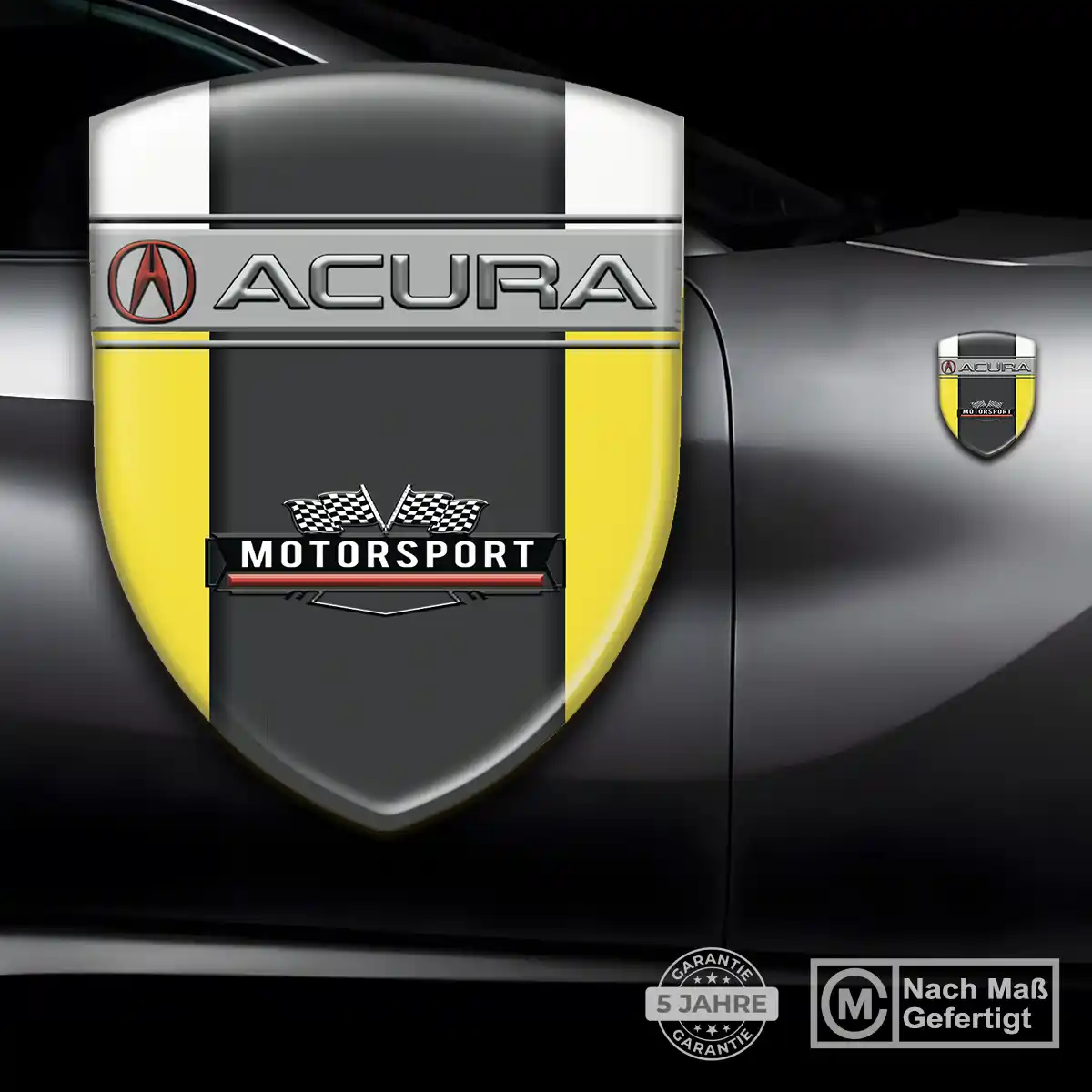 Acura Wappen Aufkleber Emblem Limitierte Auflage