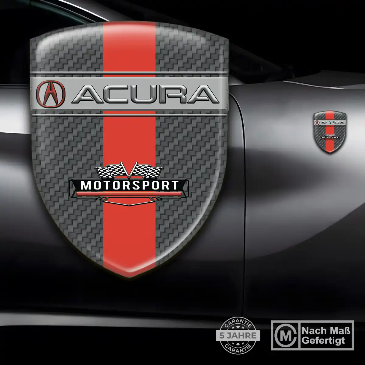 Acura Wappen Aufkleber Emblem Luxus-Edition