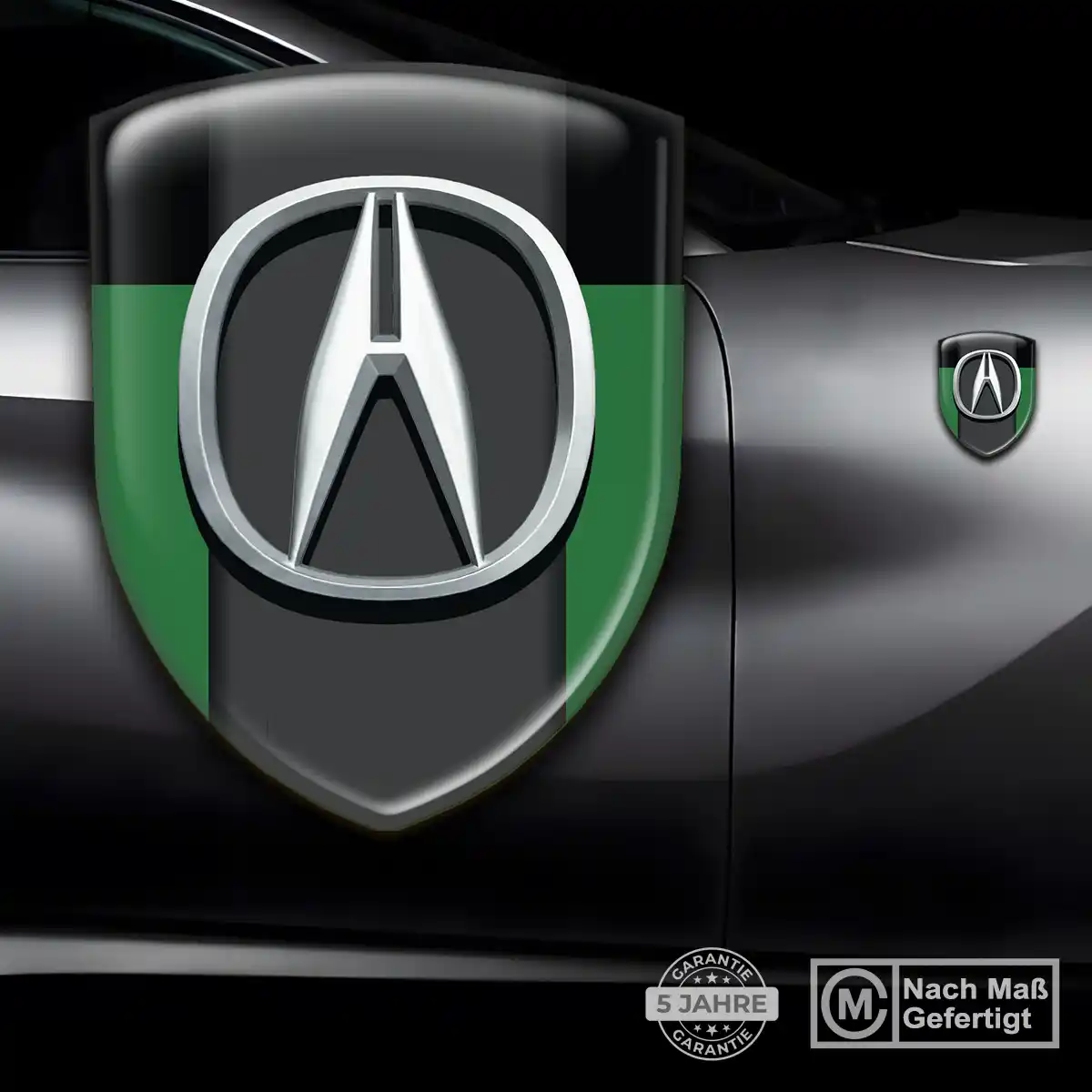 Acura Wappen Aufkleber Emblem Premium-Edition