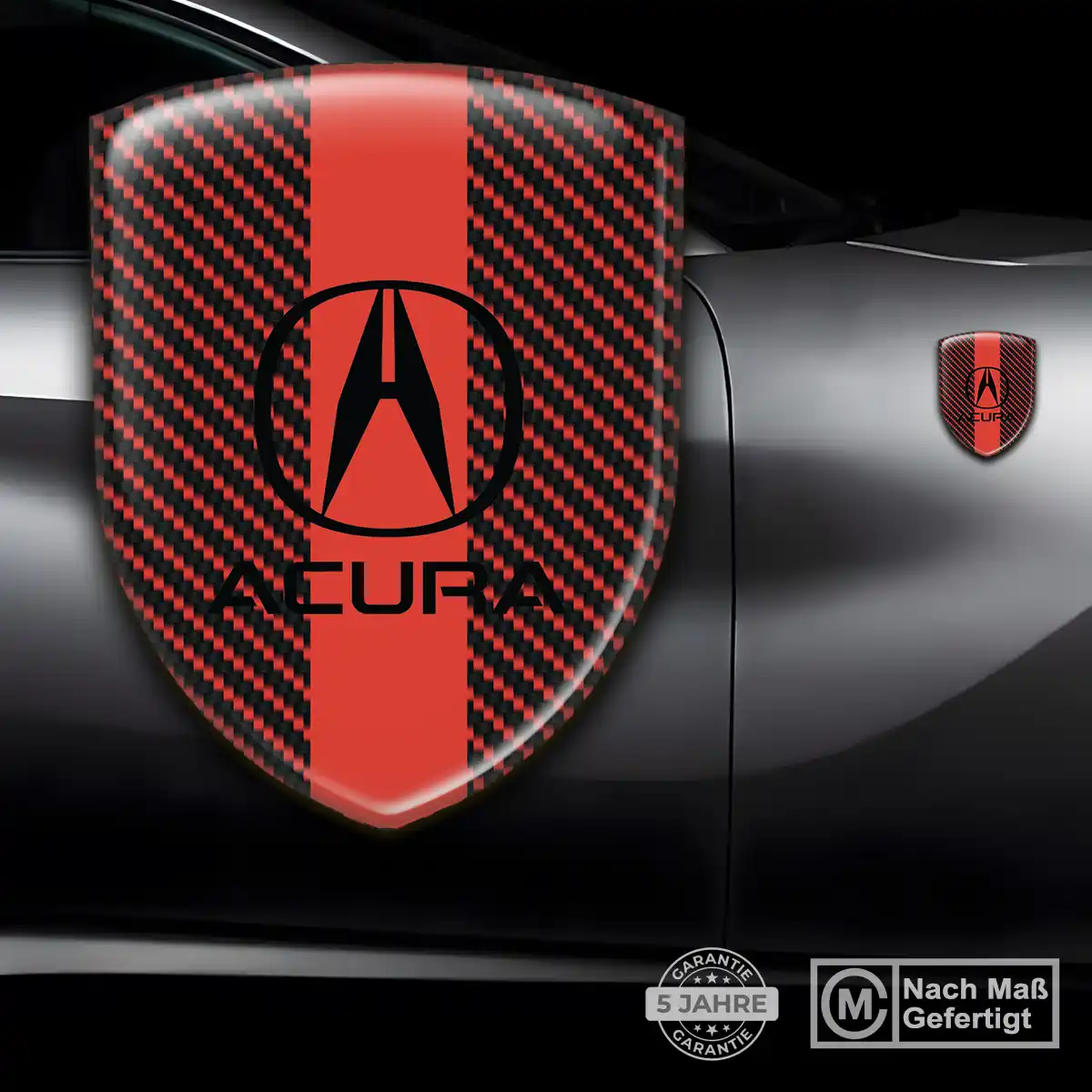 Acura Wappen Aufkleber Emblem Premiumqualität
