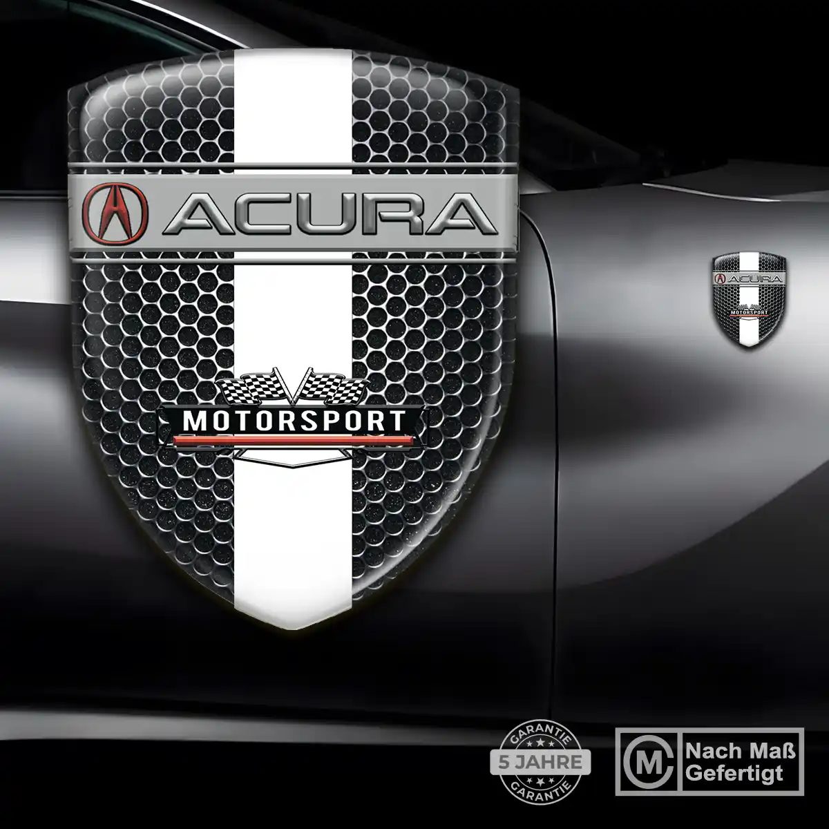 Acura Wappen Aufkleber Exterieurdesign