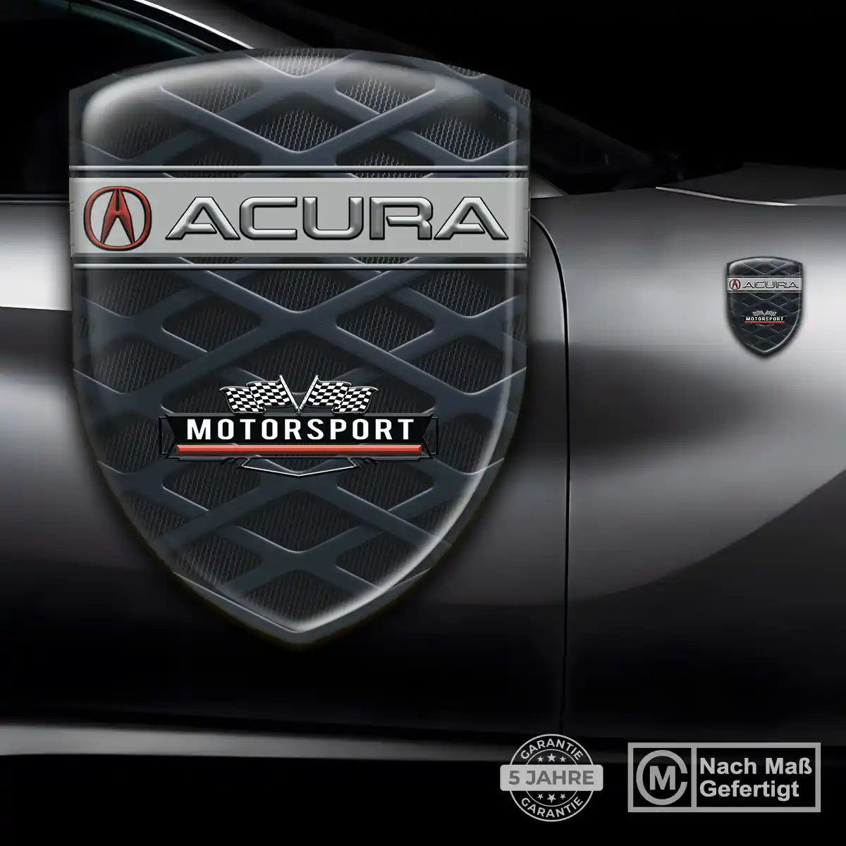 Acura Wappen Aufkleber Hochwertiges Harz
