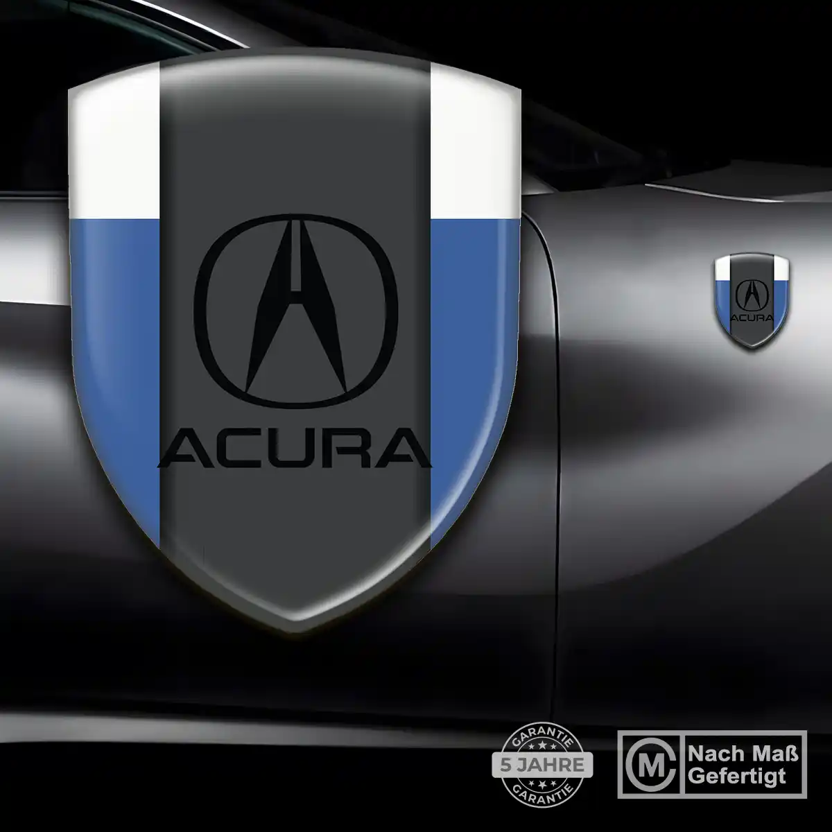 Acura Wappen Aufkleber Interieurdesign