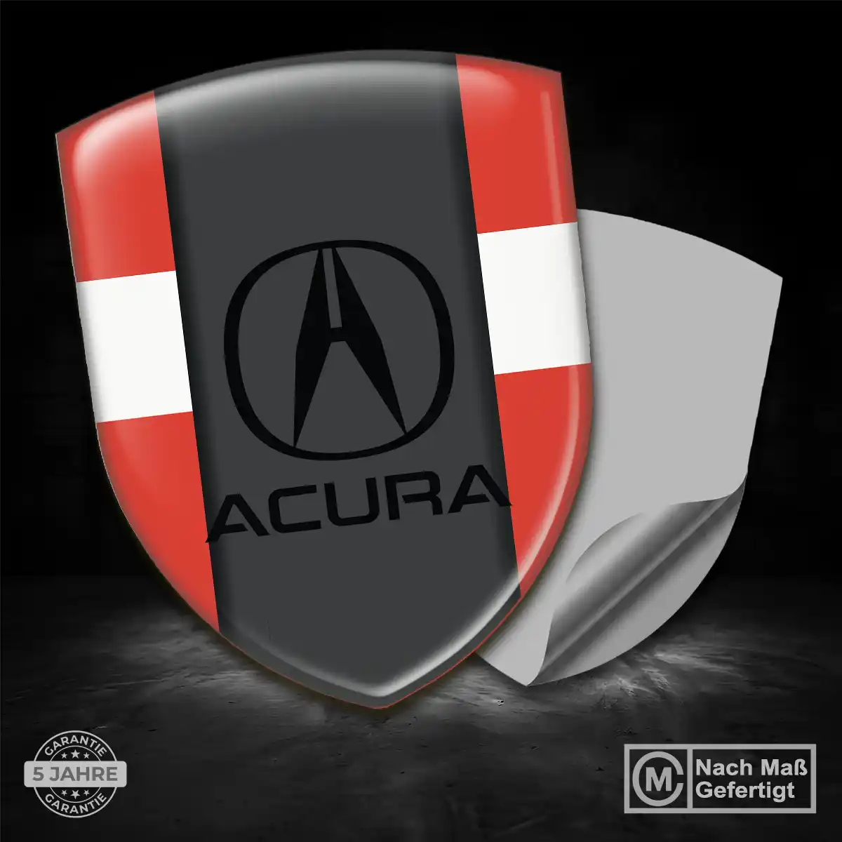 Acura Wappen Aufkleber Premiumqualität