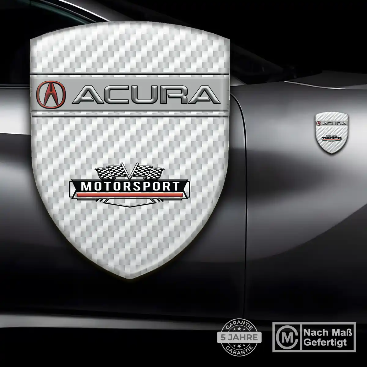 Acura Wappen Aufkleber Stilvolles Design