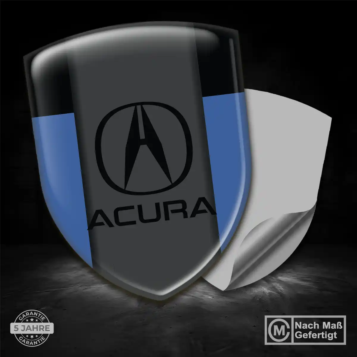 Acura Wappen Aufkleber Tuningfahrzeug