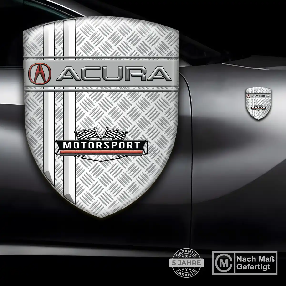 Acura Wappen Emblem Aufkleber Exterieurdesign