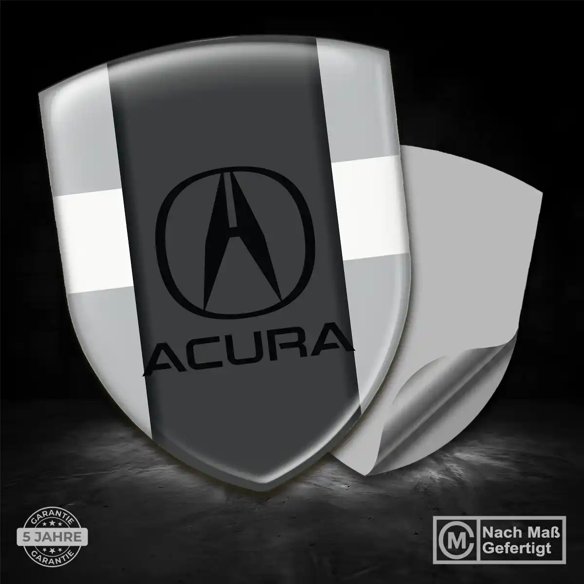 Acura Wappen Emblem Aufkleber Stilvolles Design
