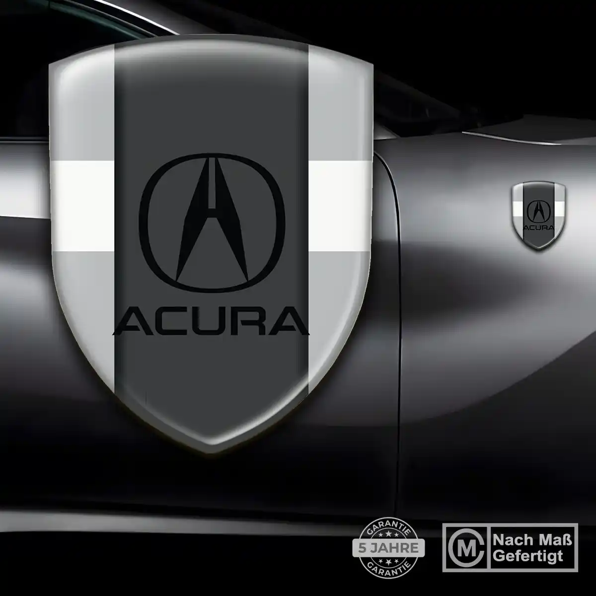 Acura Wappen Emblem Aufkleber Stilvolles Design