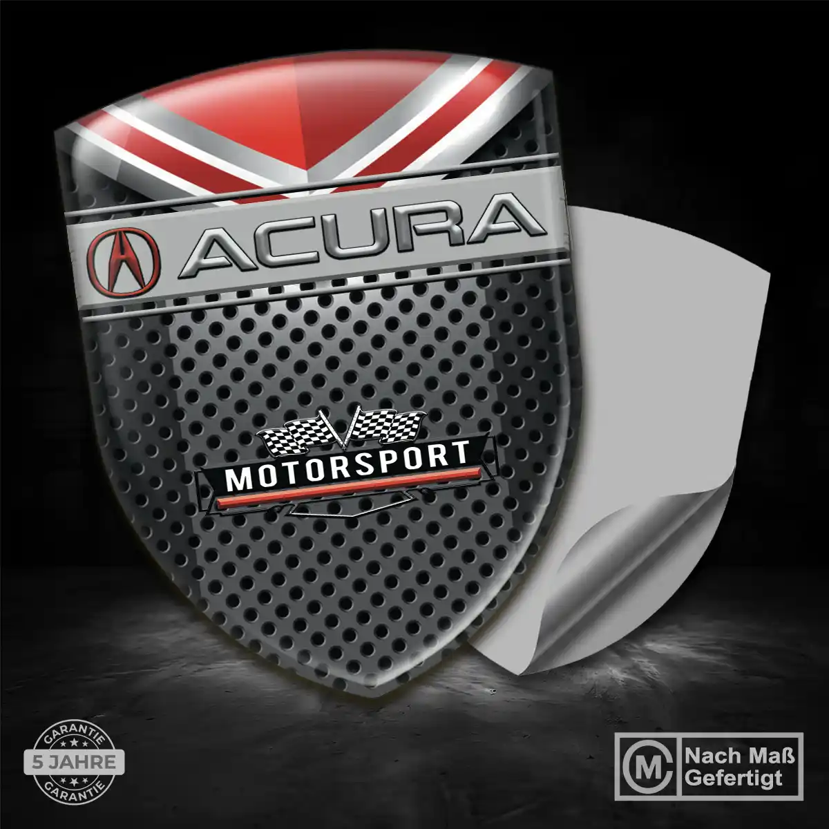 Acura Wappen Emblem Auto Premium-Edition