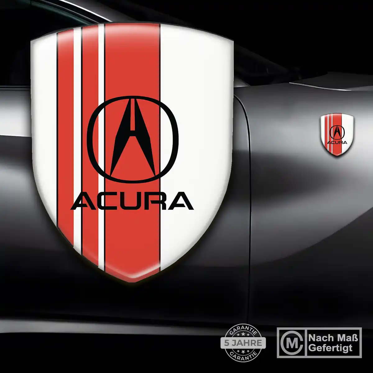 Acura Wappen Emblem Interieurdesign