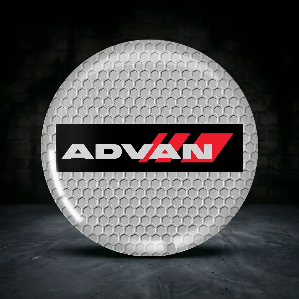 Advan 3D Gel Aufkleber Embleme Stilvolles Design