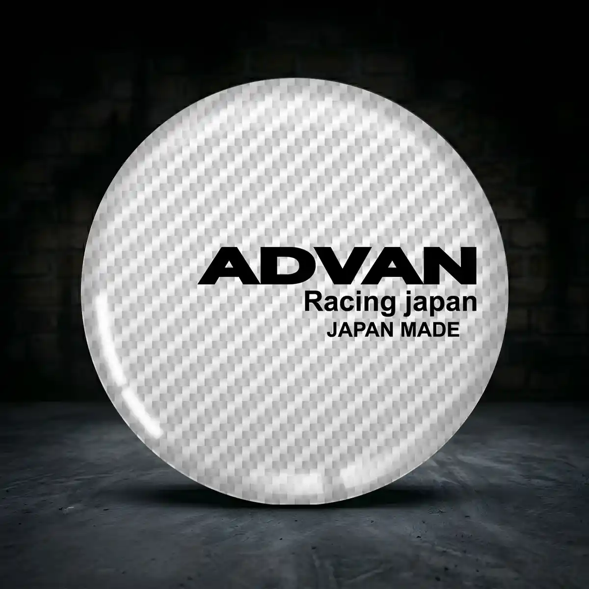Advan Aufkleber Nabenkappen Limitierte Auflage