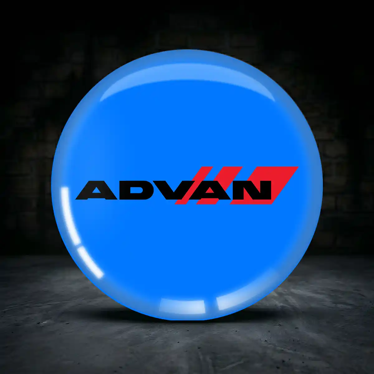 Advan Radkappen Aufkleber Limitierte Auflage