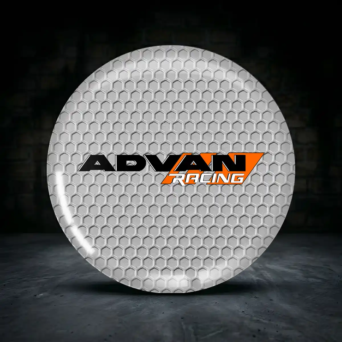 Advan Silikon Aufkleber Embleme Limitierte Auflage
