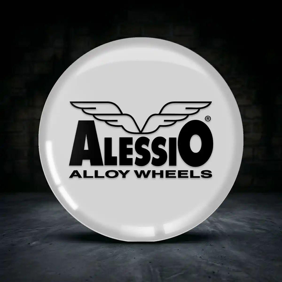 Alessio Aufkleber Felgenemblem Silikon Stilvolles Design