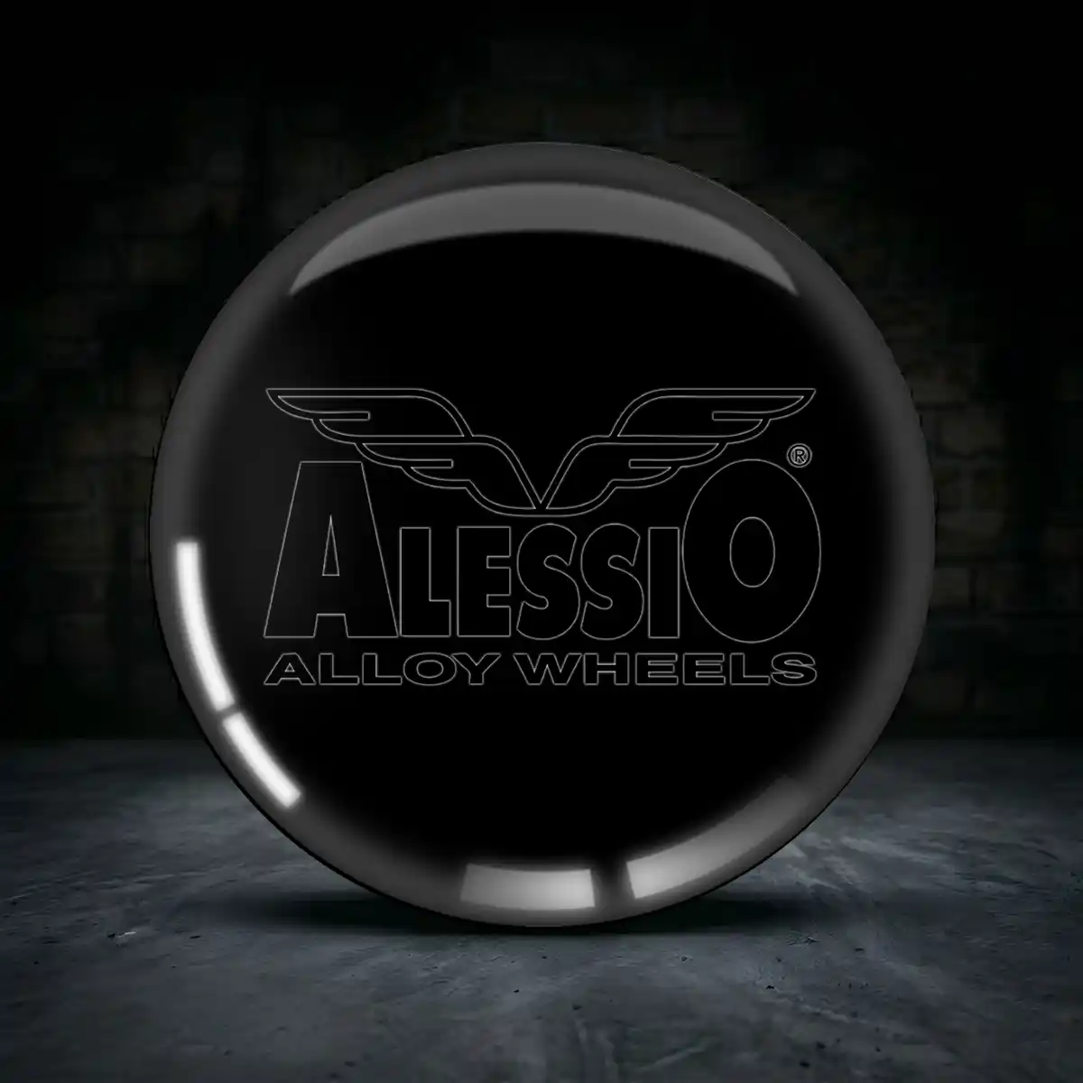 Alessio Aufkleber Nabenkappen Stilvolles Design