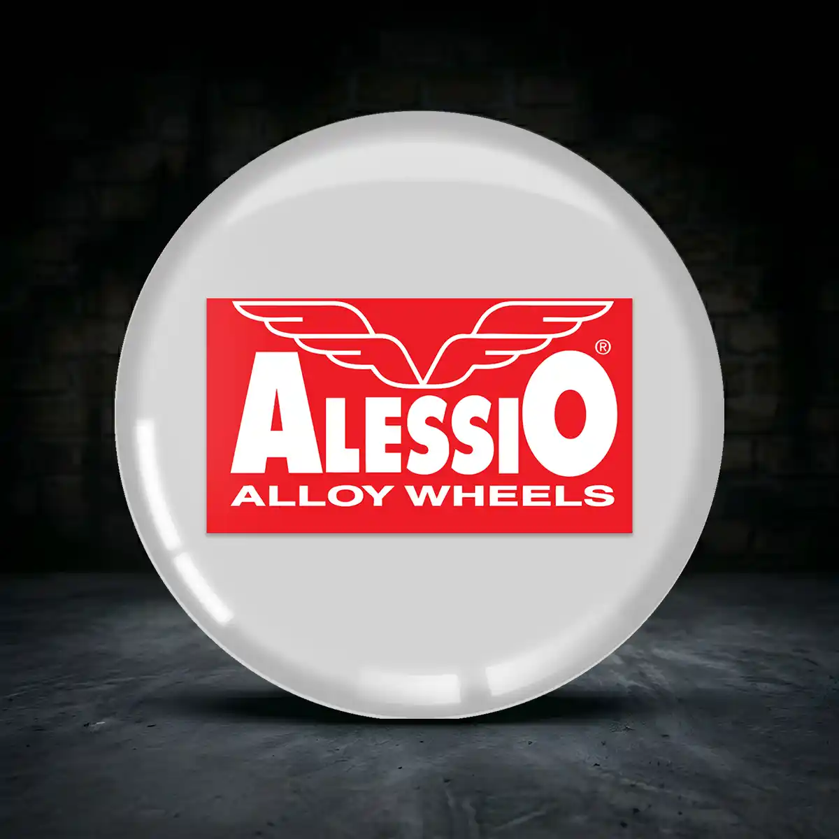 Alessio Nabenkappen Aufkleber Stilvolles Design