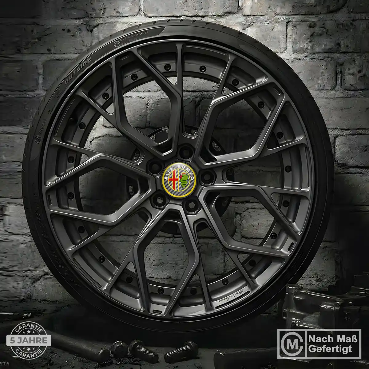 Alfa Romeo 3D Gel Aufkleber Embleme Luxus-Edition