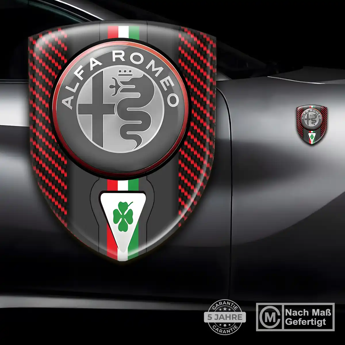 Alfa Romeo Aufkleber Auto Premium-Edition