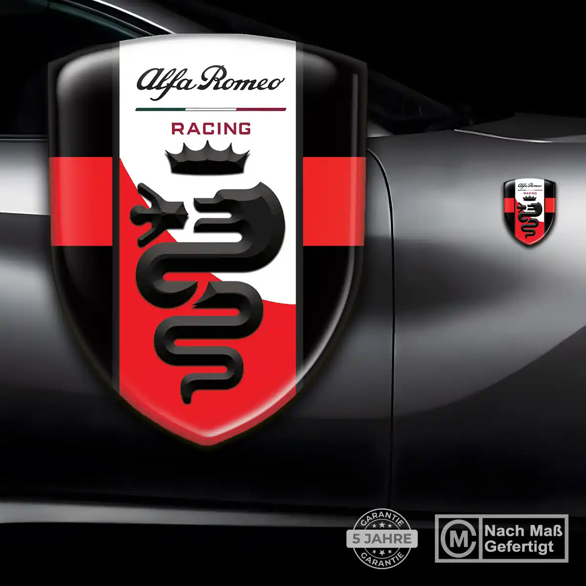 Alfa Romeo Aufkleber Emblem Luxus-Edition