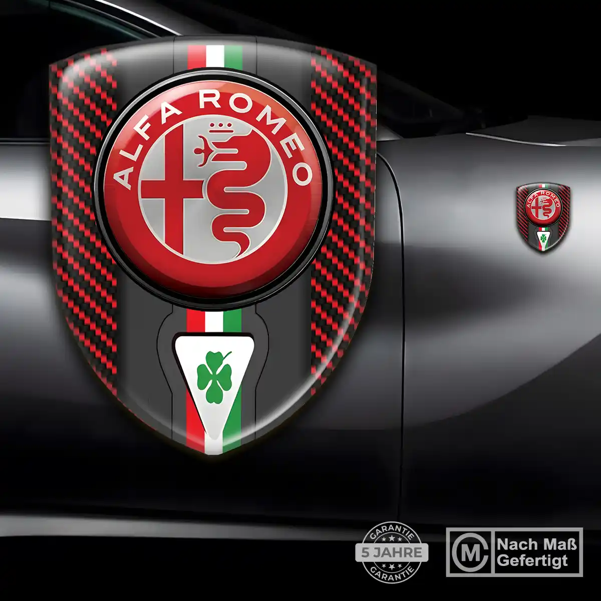 Alfa Romeo Aufkleber Emblem Premiumqualität
