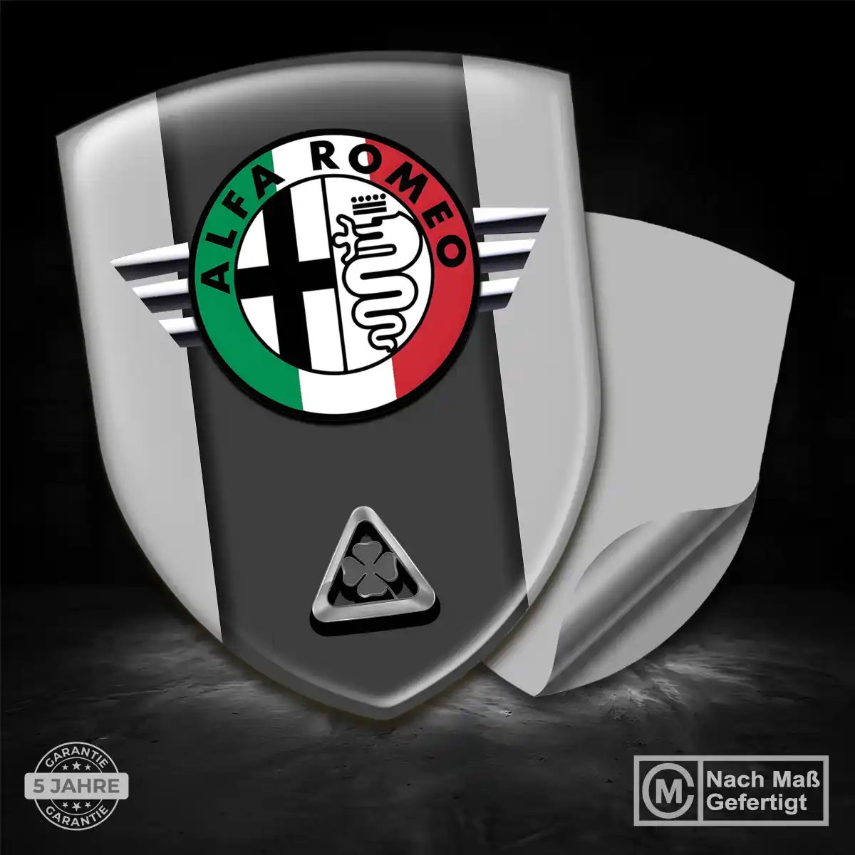 Alfa Romeo Aufkleber Emblem Wappen Premiumqualität
