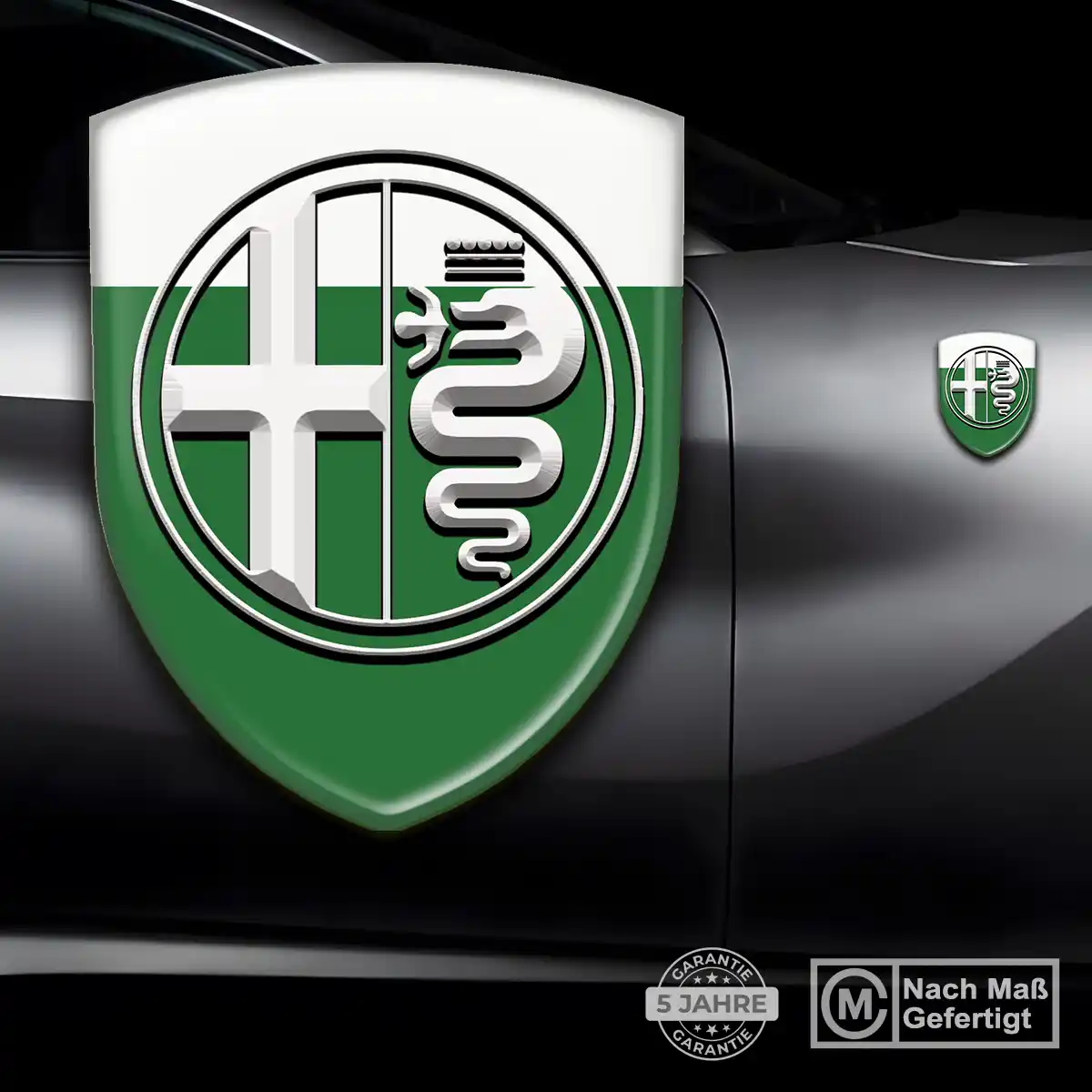 Alfa Romeo Aufkleber Embleme Silikon Auto Hohe Qualität