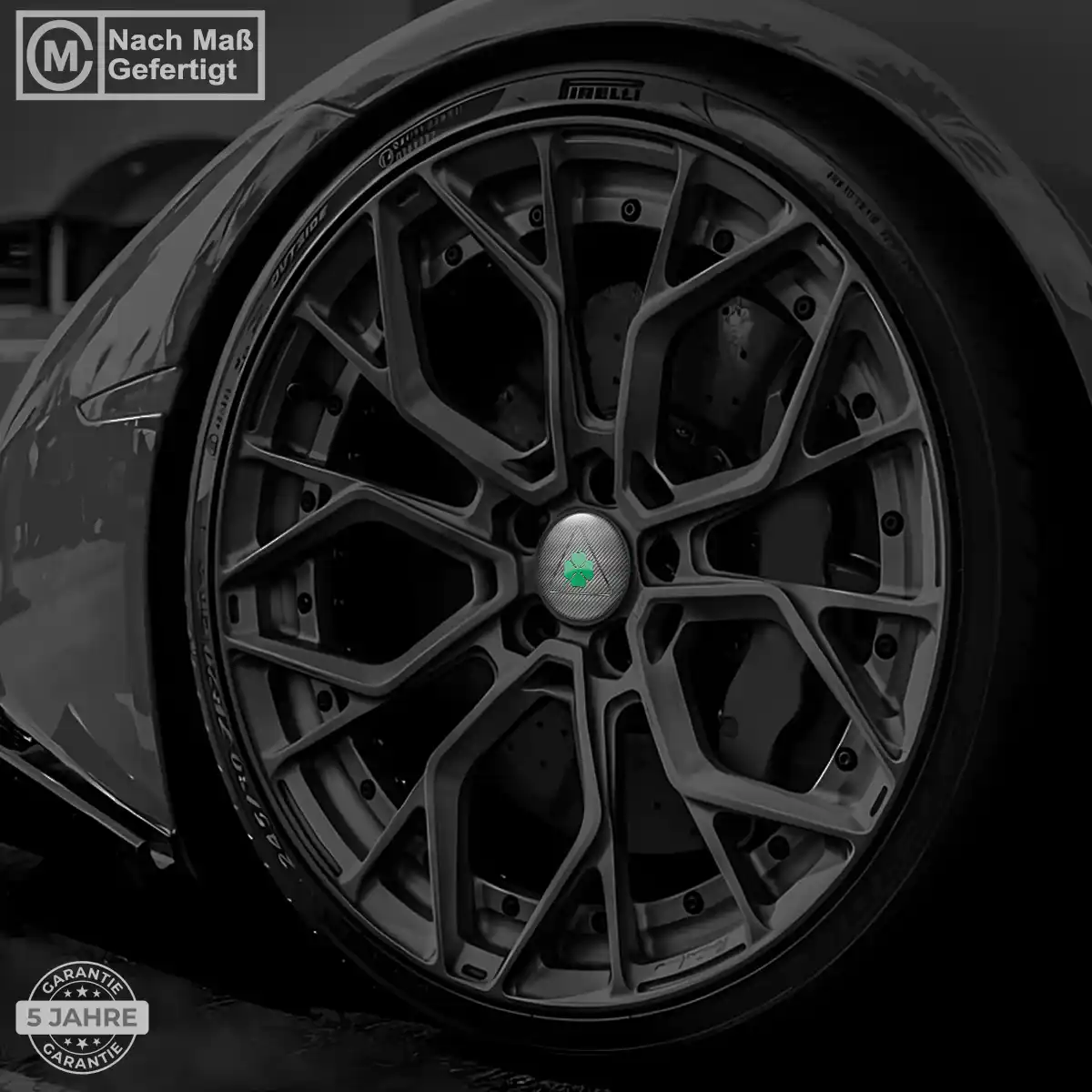 Alfa Romeo Aufkleber Epoxidharz Stilvolles Design