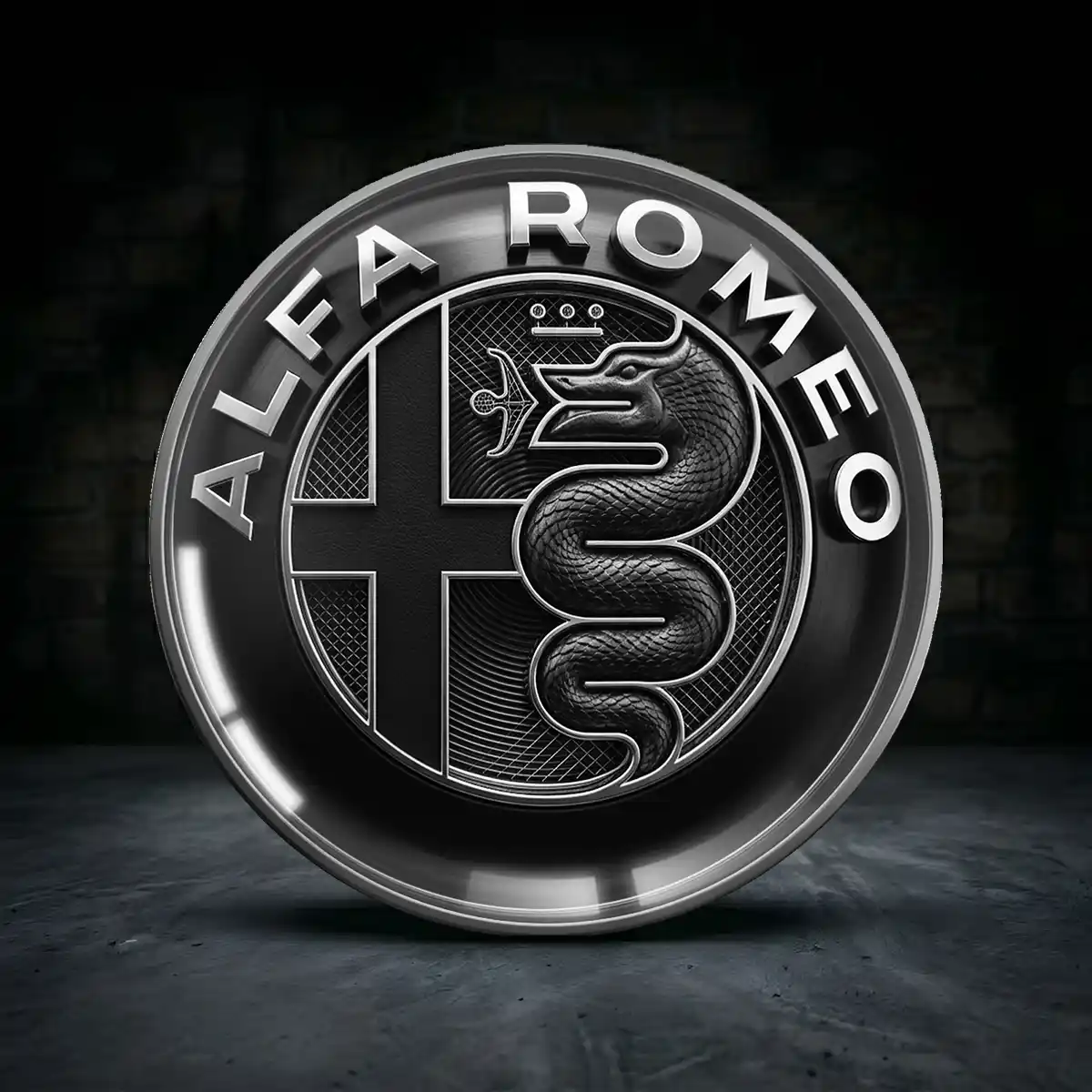 Alfa Romeo Aufkleber Fur Radkappen Premium-Edition
