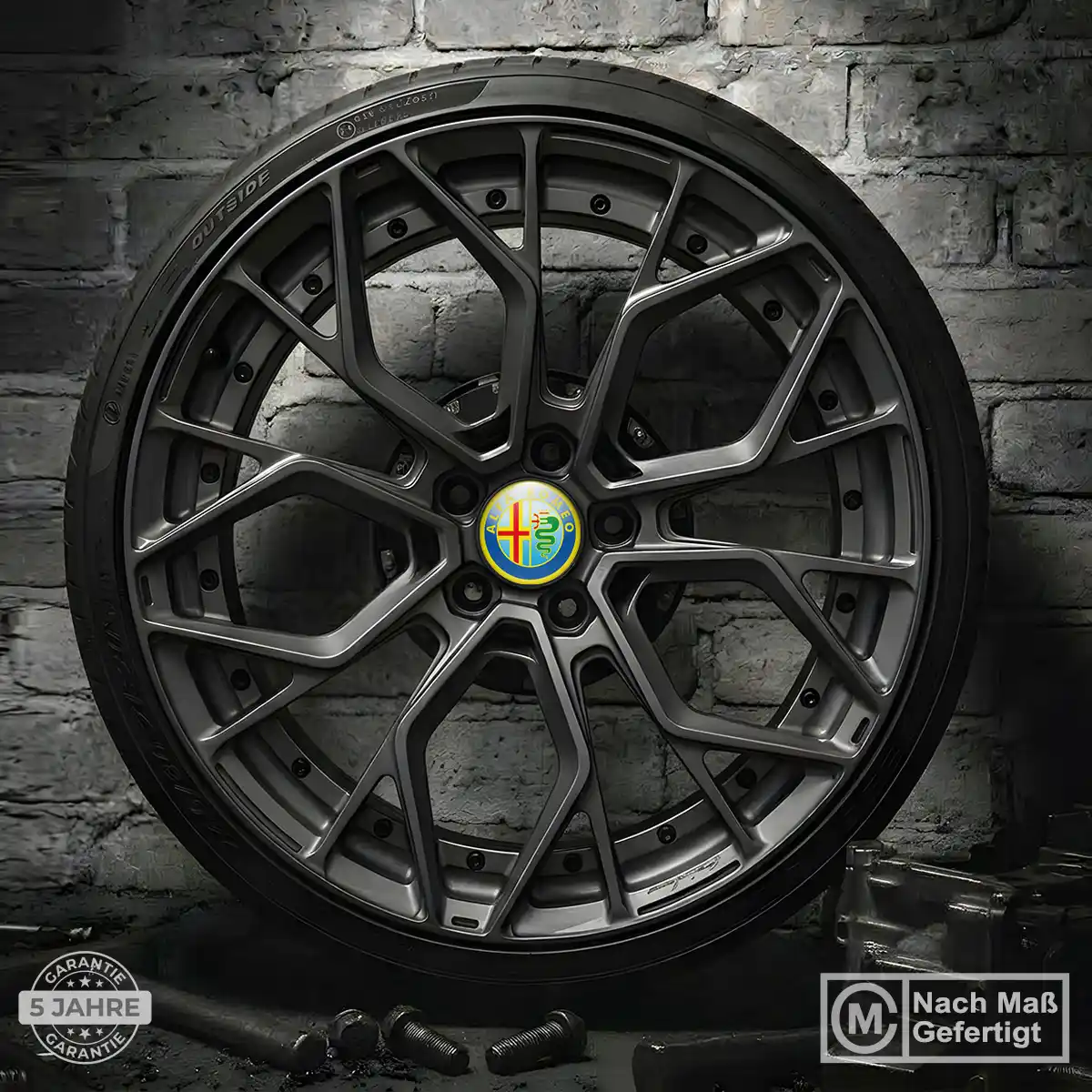 Alfa Romeo Aufkleber Fur Radkappen Stilvolles Design