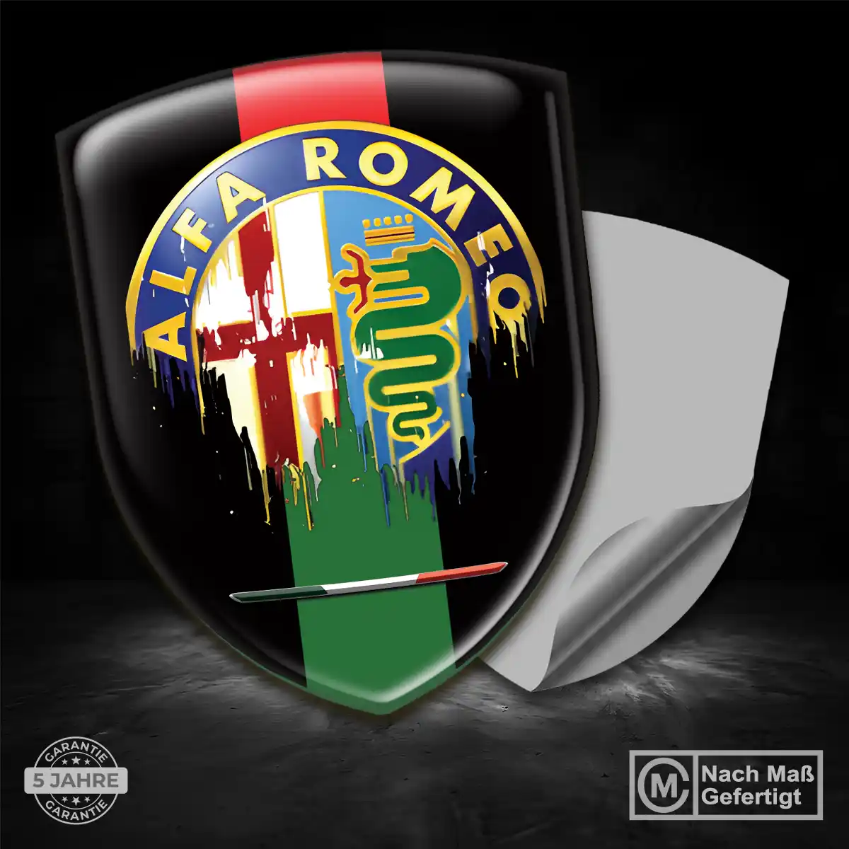 Alfa Romeo Aufkleber Hohe Qualität