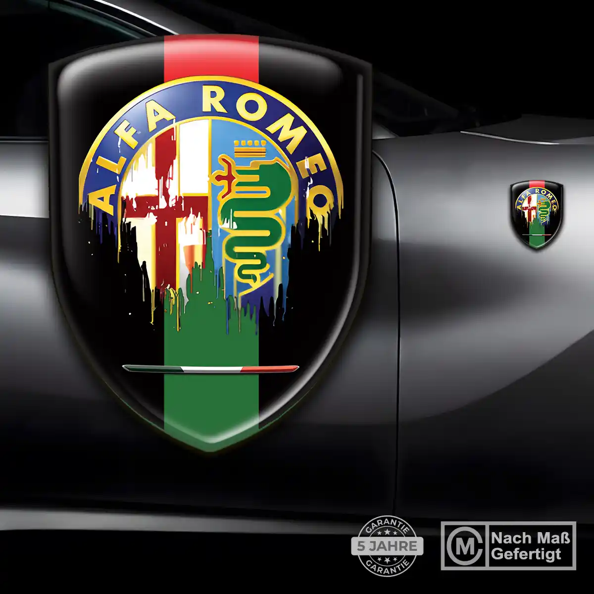 Alfa Romeo Aufkleber Hohe Qualität