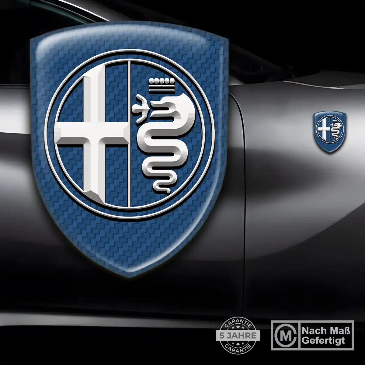 Alfa Romeo Aufkleber Interieurdesign