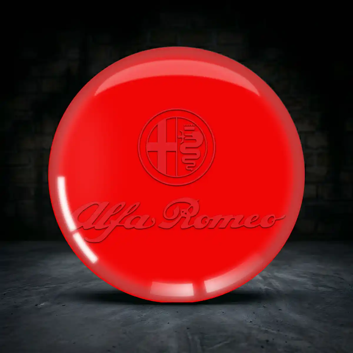 Alfa Romeo Aufkleber Nabendeckel Hohe Qualität