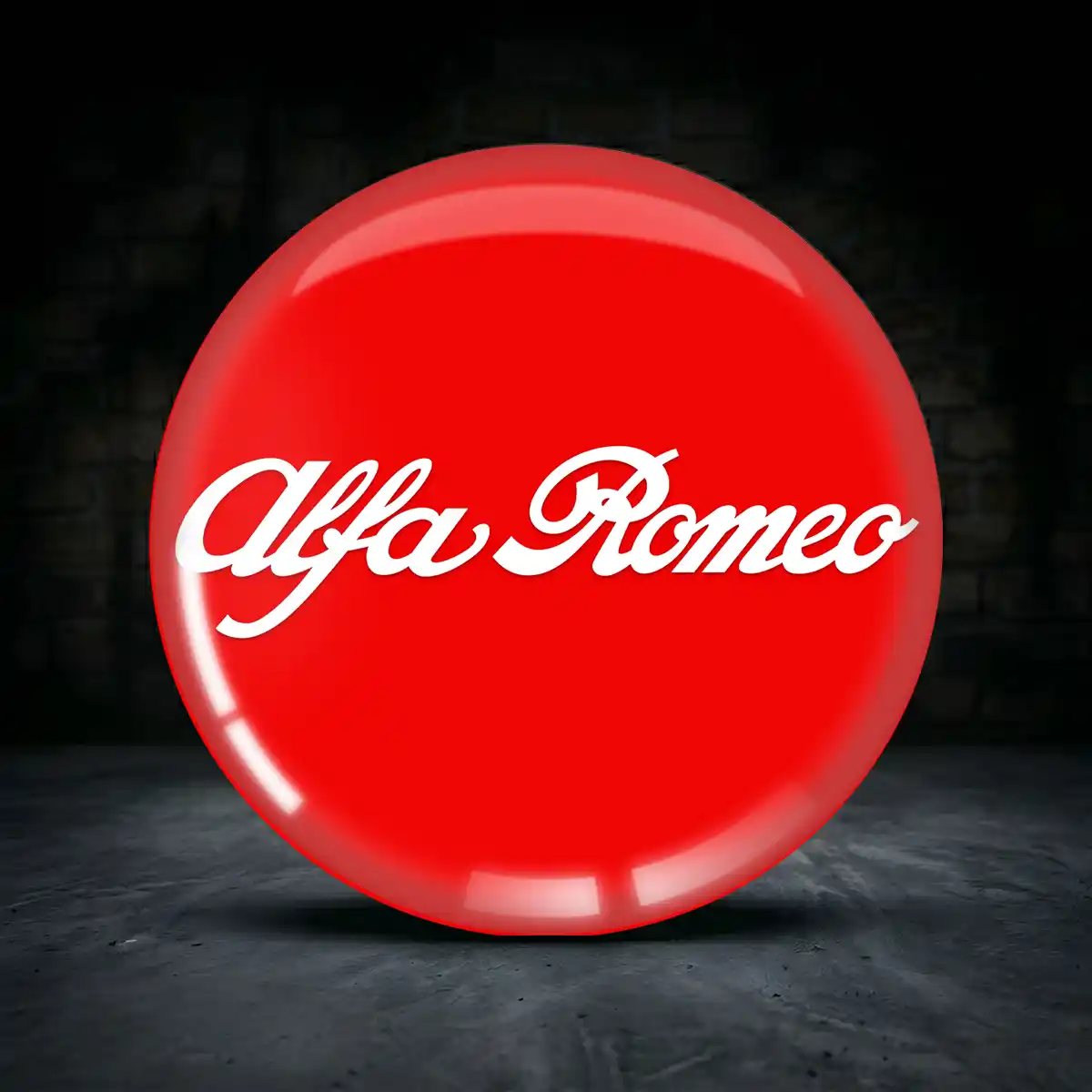 Alfa Romeo Aufkleber Nabendeckel Premiumqualität