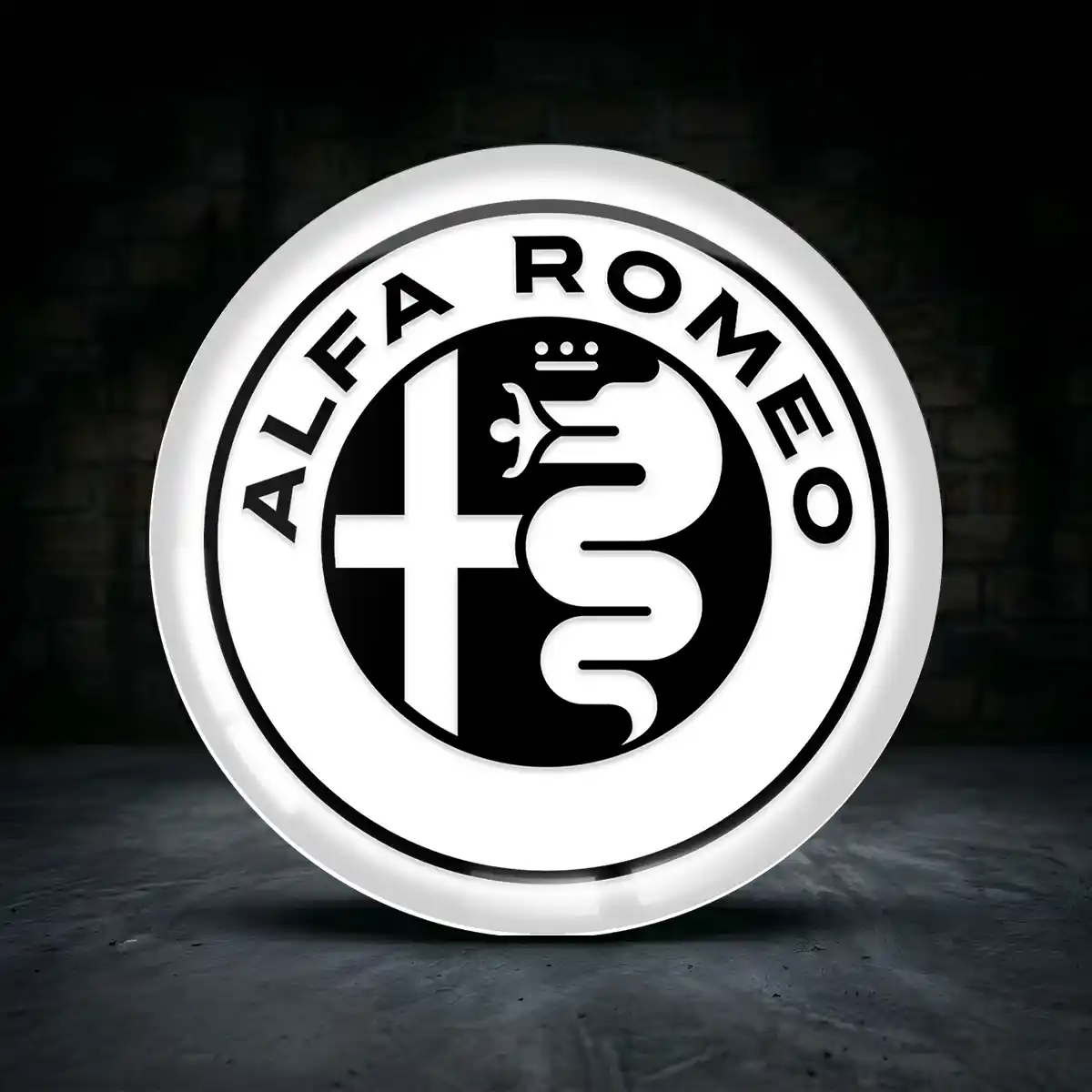 Alfa Romeo Aufkleber Nabenkappen Stilvolles Design