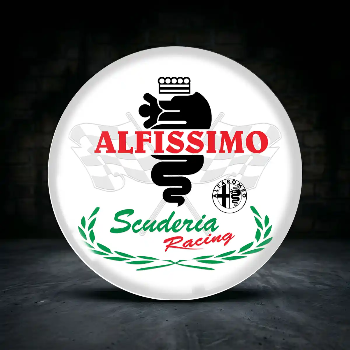Alfa Romeo Aufkleber Silikon Embleme Hohe Qualität