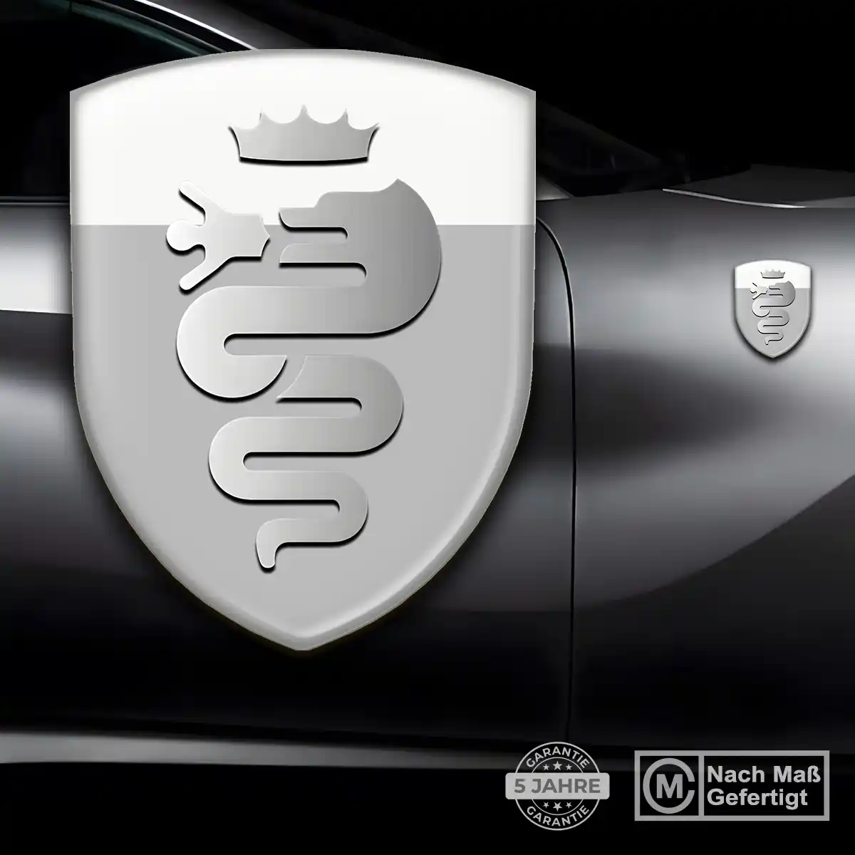 Alfa Romeo Aufkleber Stilvolles Design