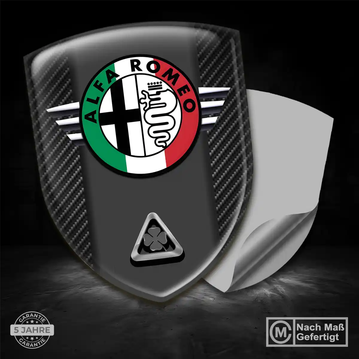 Alfa Romeo Aufkleber Wappen Auto Premiumqualität