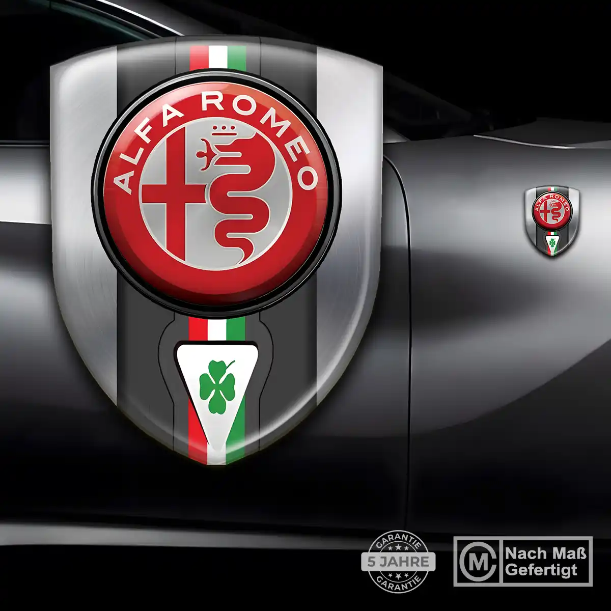 Alfa Romeo Emblem Aufkleber Auto Hohe Qualität