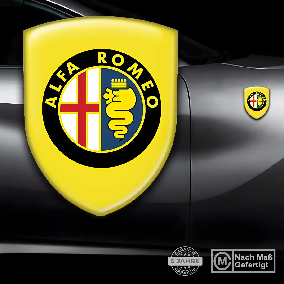 Alfa Romeo Emblem Aufkleber Auto Luxus-Edition
